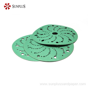 Hook And Loop Green Film Sandpaper Discs